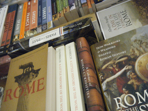 Books on Rome at Anglo American Bookshop