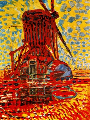Mill in Sunlight by Piet Mondrian
