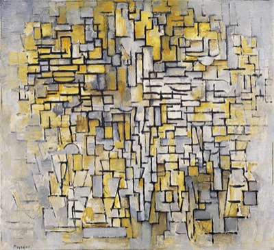 Tableau No. 2/ Composition No. VII by Piet Mondrian