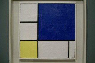 Composition with Blue and Yellow by Piet Mondrian
