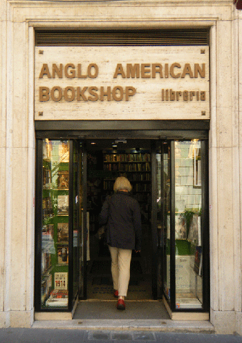 Entrance to Anglo American Bookshop